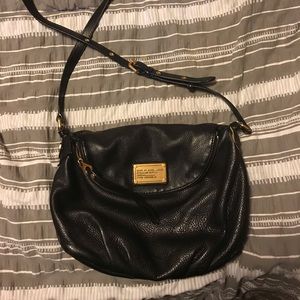 Marc by Marc Jacobs Black and gold crossbody